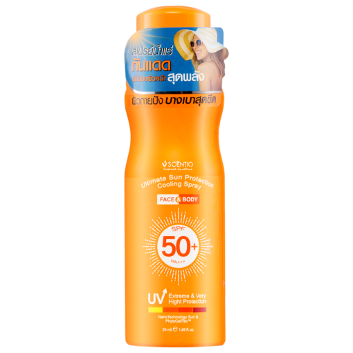 Xịt chống nắng Scentio Ultimate Sun Protection Cooling Spray SPF50