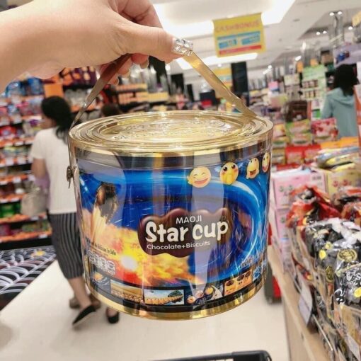Bánh Quy socola viên Star cup Thái Lan