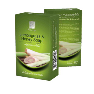 SABUNNGA Herbal Bar Soap Lemongrass & Honey 100g