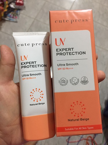 CUTE PRESS UV EXPERT PROTECTION ULTRA SMOOTH SPF 50 PA+++