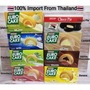 Bánh bông lan Euro Cake Thái Lan