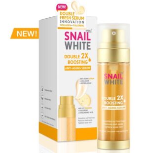 Snail White Double Boosting Anti-Aging Serum