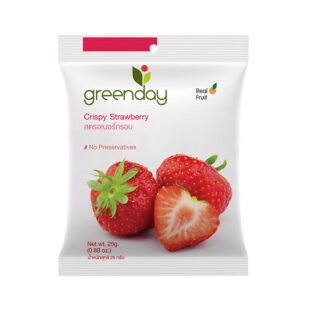 Greenday Crispy Strawberry 25g