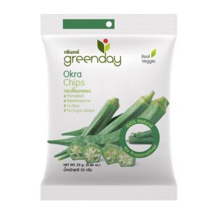Greenday Okra Chips 25g