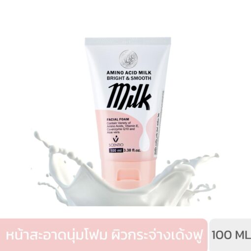 Sữa Rửa Mặt Scentio Amino Acid Milk Facial Foam 100ml