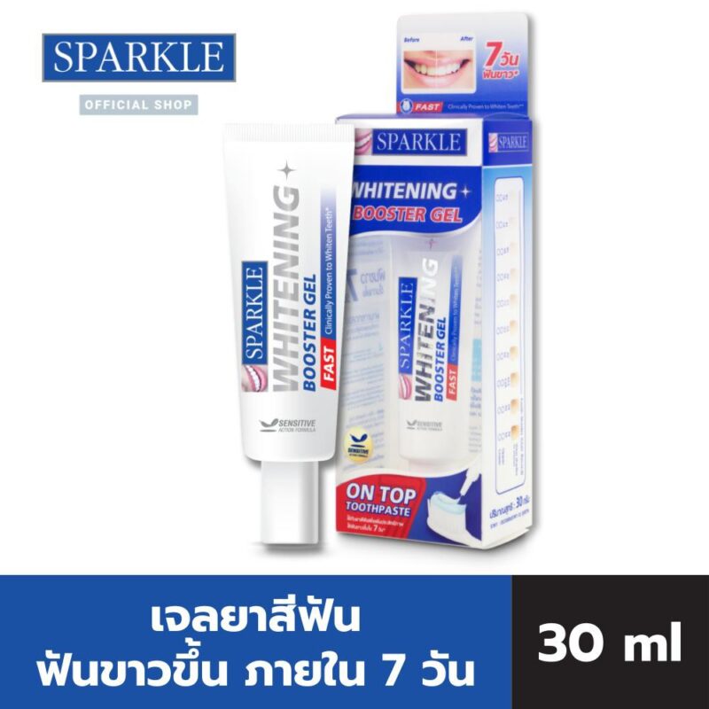 Gel trắng răng sau 7 ngày SPARKLE WHITENING BOOSTER GEL 30ml Bách hoá